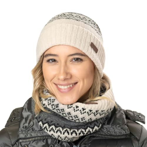 Barts Gregoris Beanie berretto sci pile motivo rombi unisex