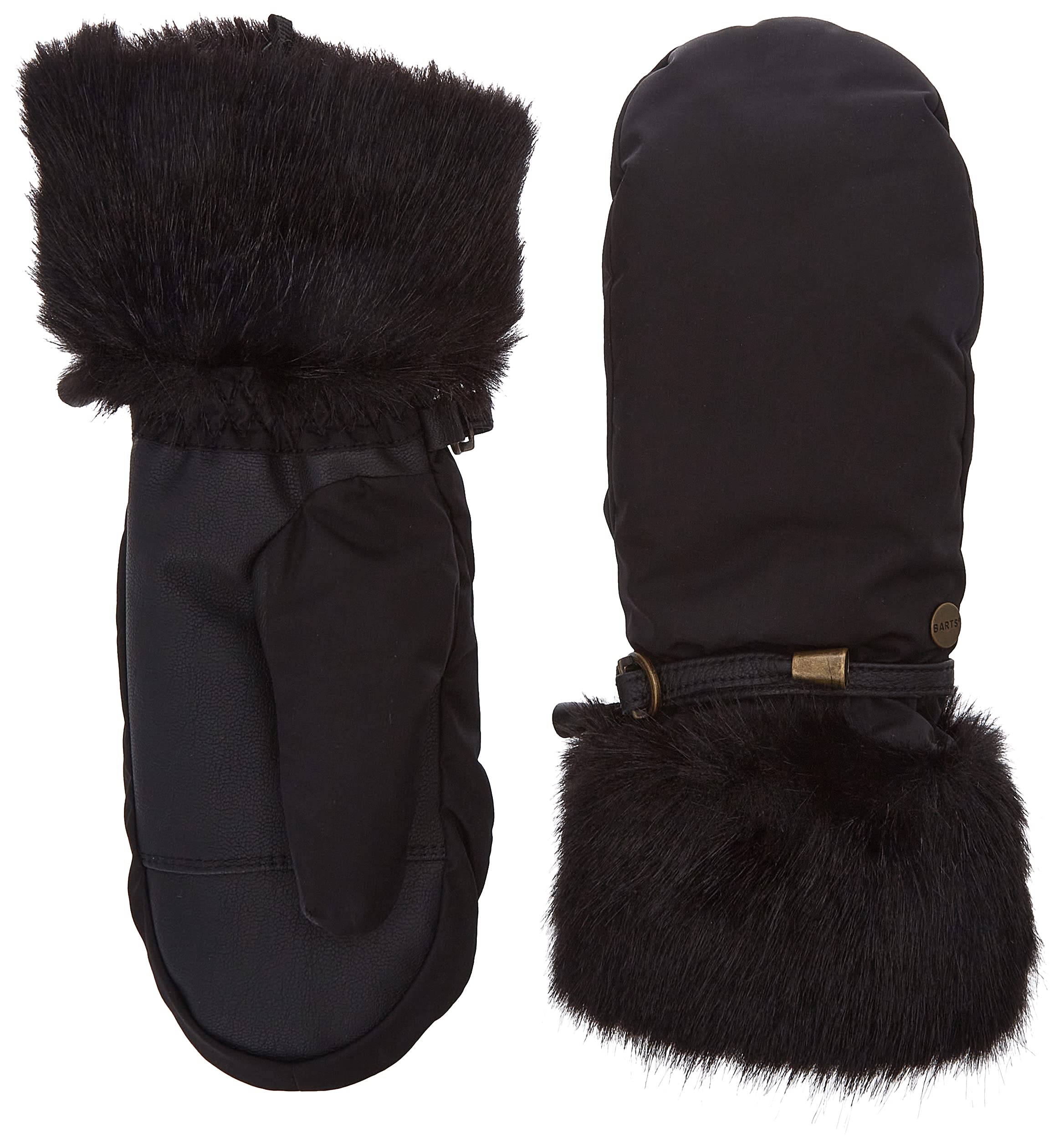 Barts Empire Skimitts muffole uomo nero impermeabile