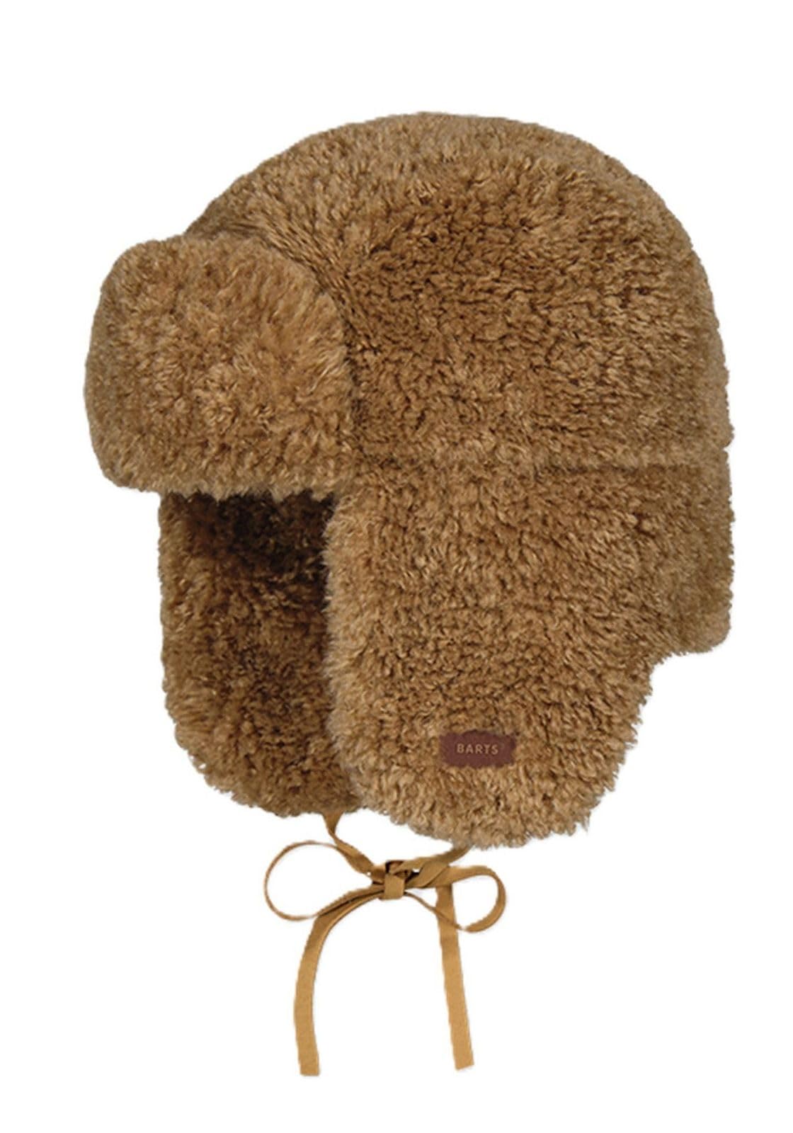 Barts Bantota Teddy cappello aviatore bianco crema paraorecchie
