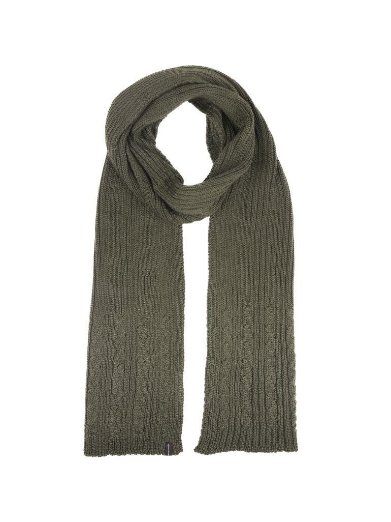 Pipolaki Pauline sciarpa verde in lana unisex