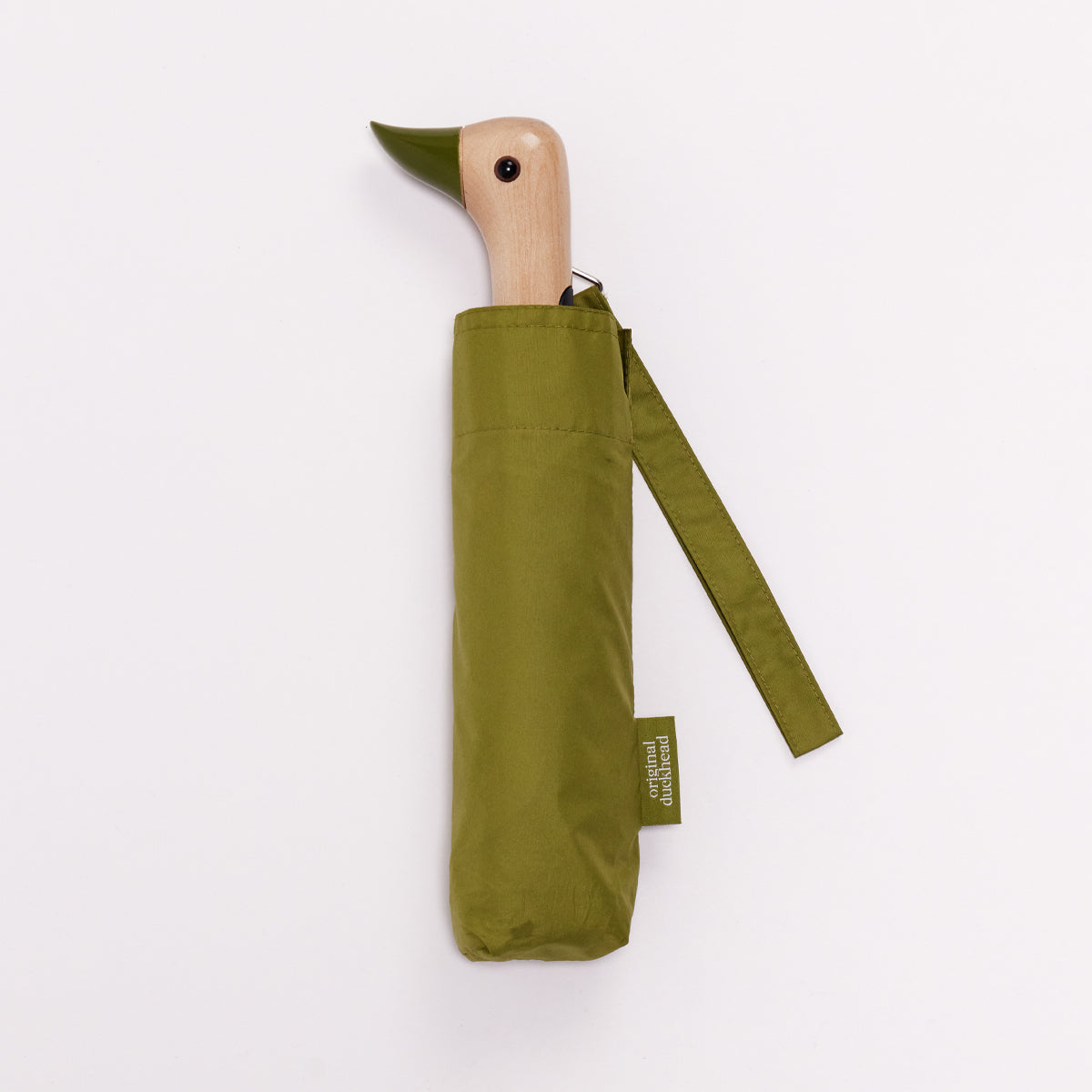 Original Duckhead Umbrella Olive ombrello antipioggia