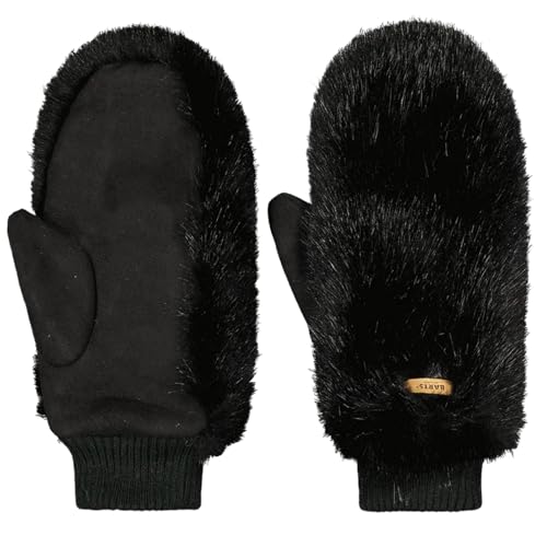 Barts Fur Mittens muffole pelliccia taglia unica