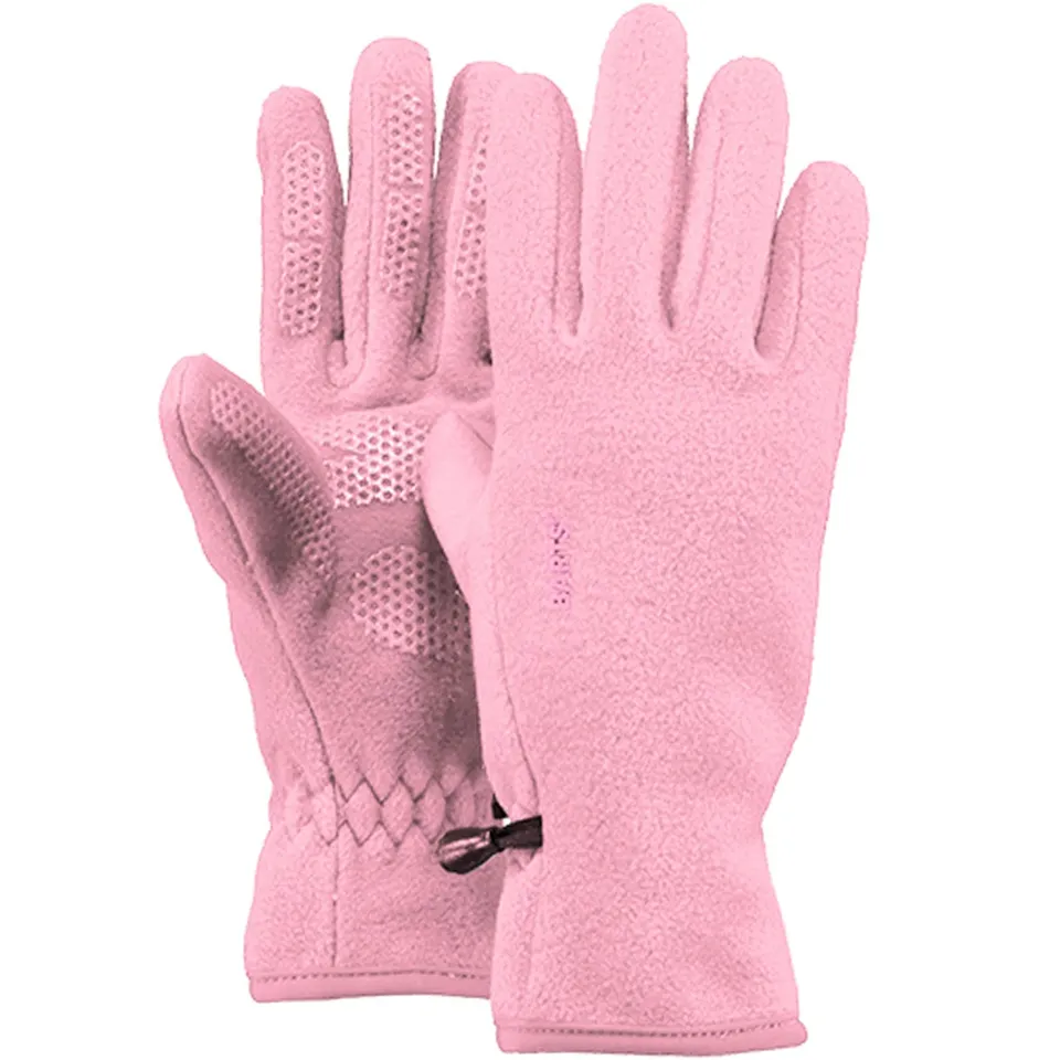 Barts Fleece Guanti Bambini Rosa 4 Pile Morbido