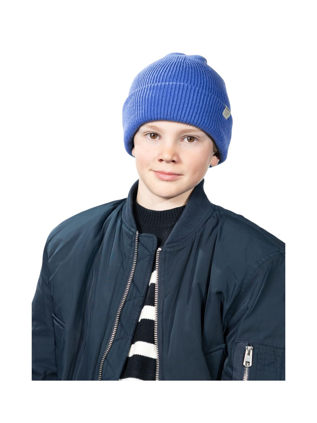 Barts Kinabalu Berretto Bimbo Blu con Risvolto