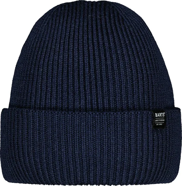 Barts Makalun Beanie berretto blu navy lana merino