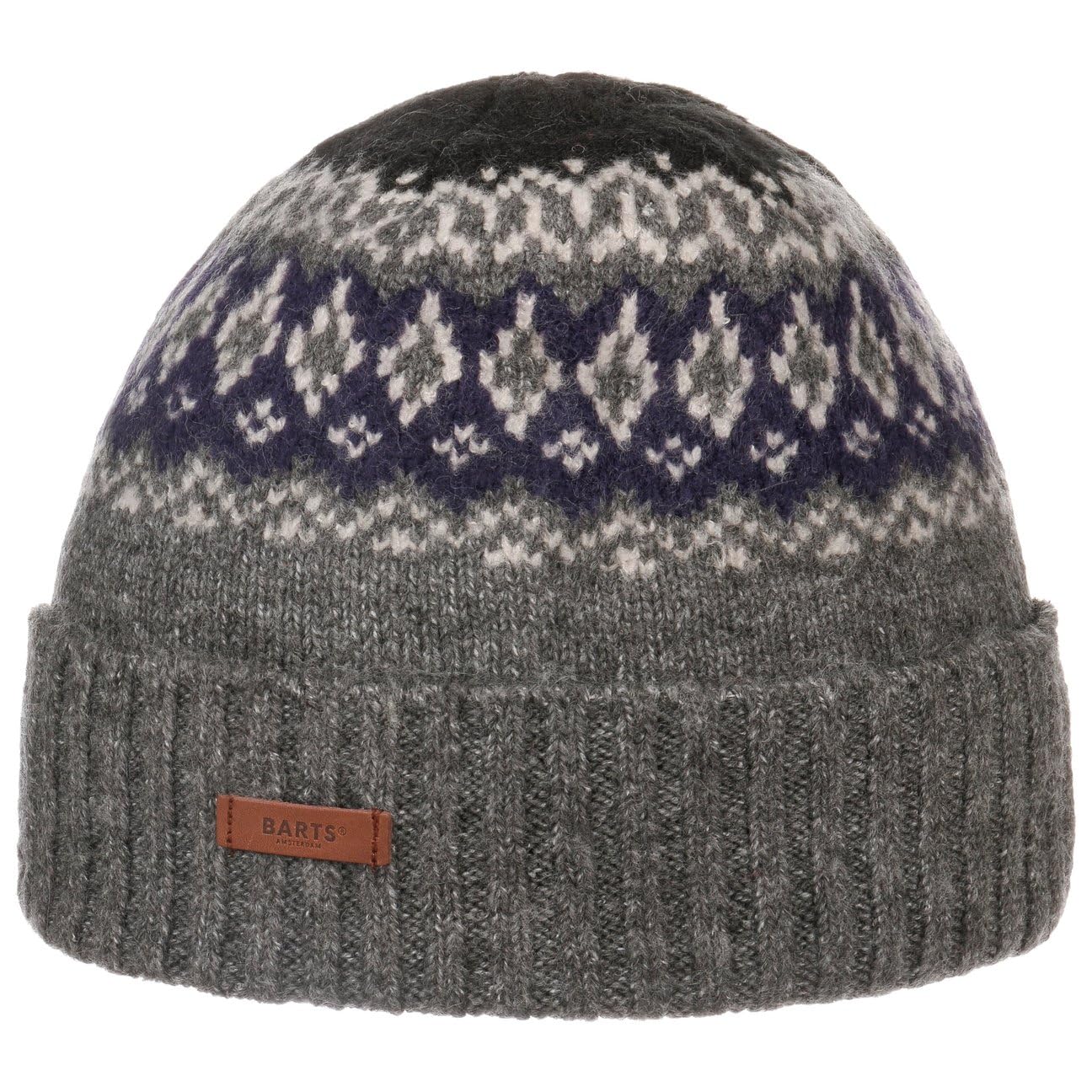 Barts Gregoris Beanie berretto sci pile motivo rombi unisex