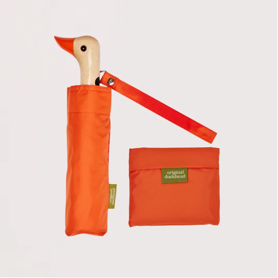 Original Duckhead Pumpkin Bundle set ombrello arancione + borsa
