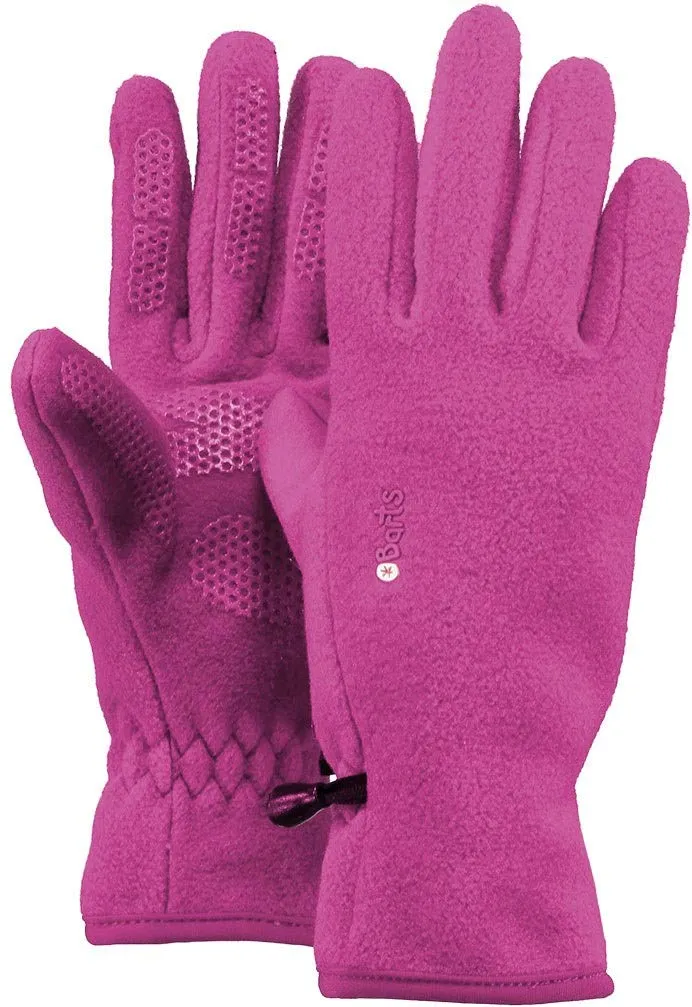 Barts Fleece Guanti Bimbo Rosa Taglia 3 in Pile