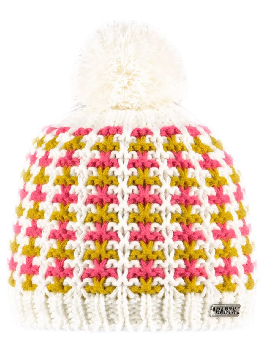Barts Anthony Cappello Bianco Taglia Unica Pile