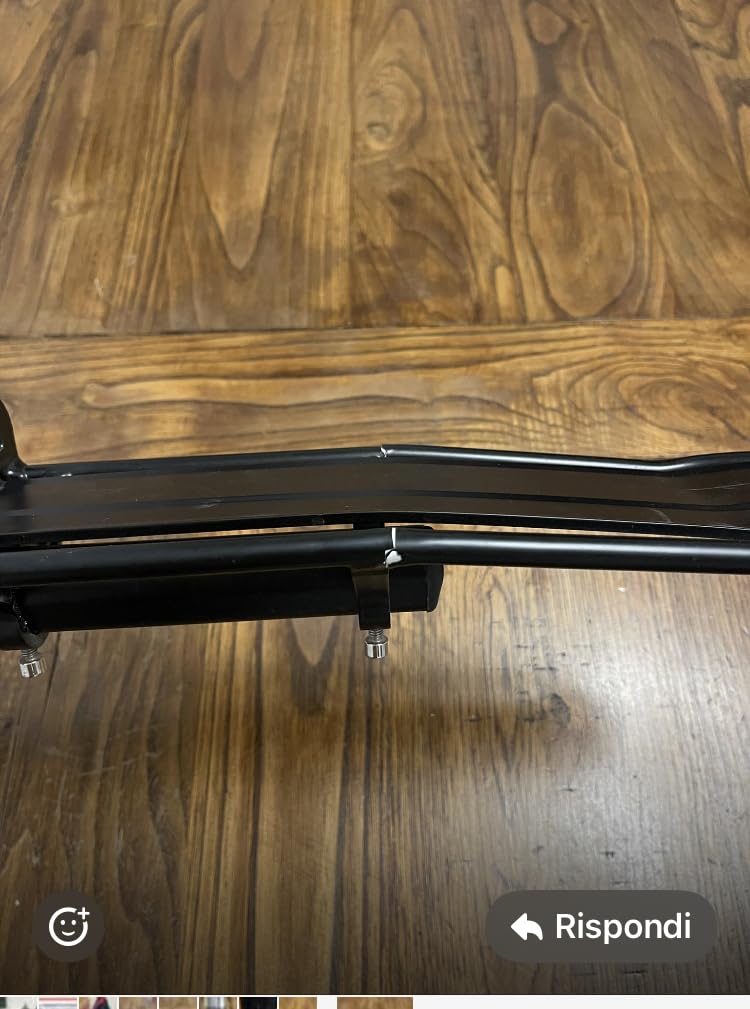 ThreeH Bike Racks BK41 portapacchi bici alluminio regolabile 34 cm