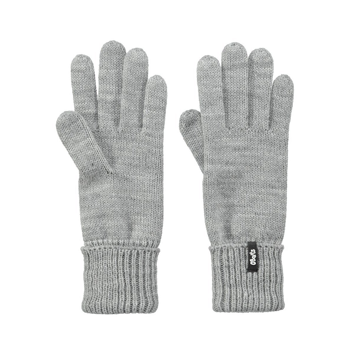 Barts Fine Knitted Gloves Guanti Grigio Bimbo