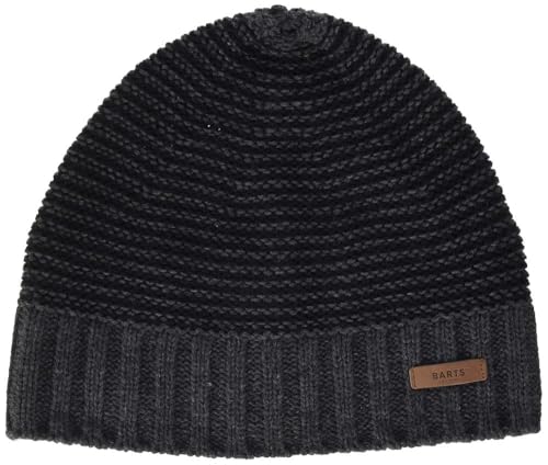 Barts Beanies David Berretto Uomo Coste Fodera Pile