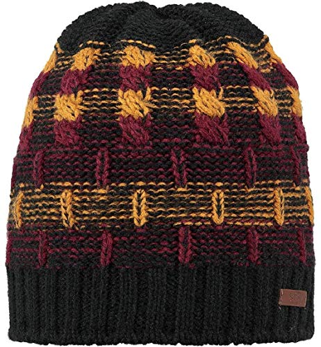Barts Akir Beanie Uomo Nero Taglia Unica Caldo