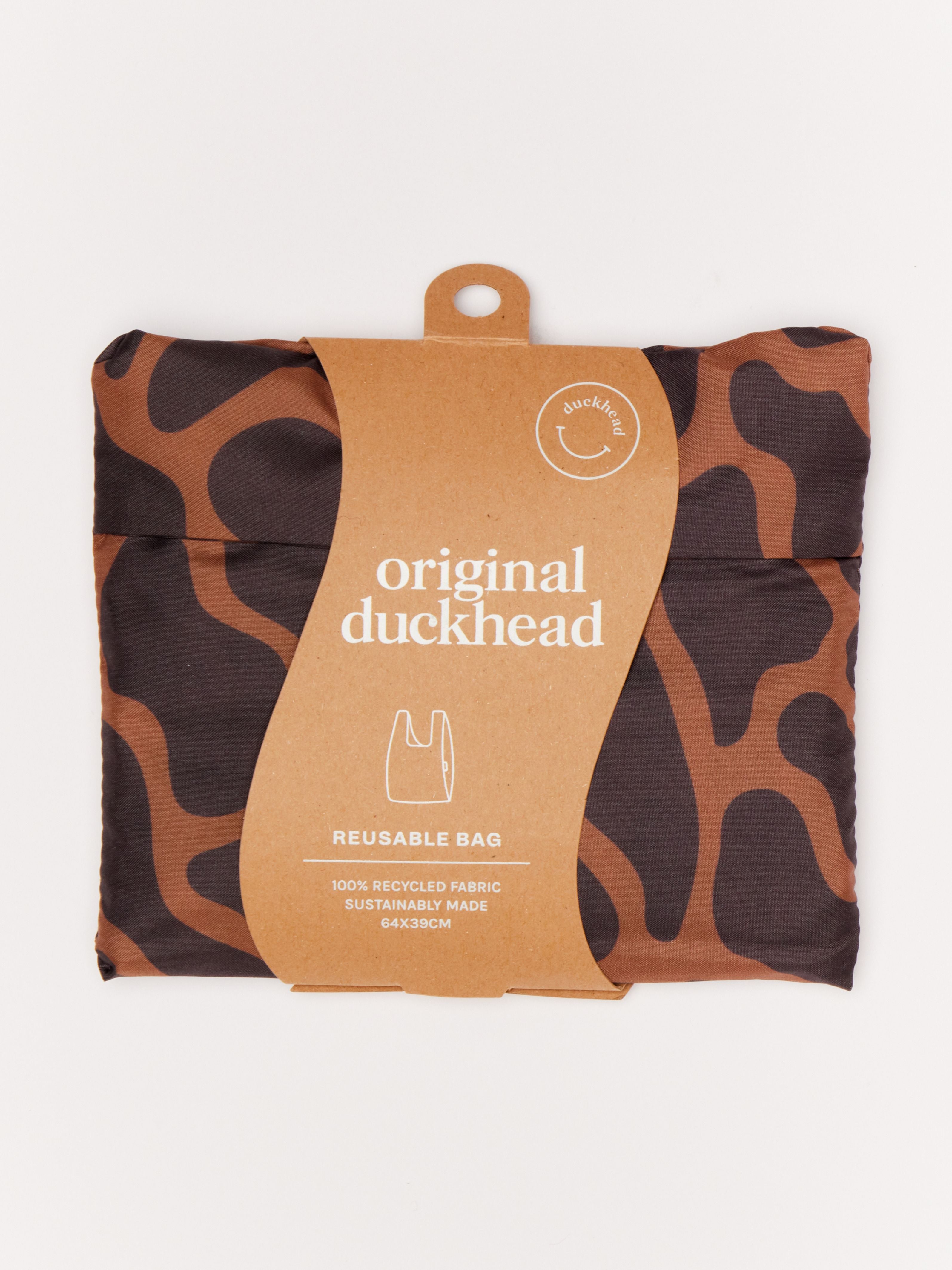 Original Duckhead Borsa Coffee Ripples Riutilizzabile