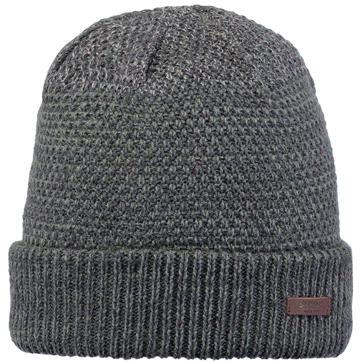 Barts Ail Berretto Uomo Nero Double-Face Riciclato