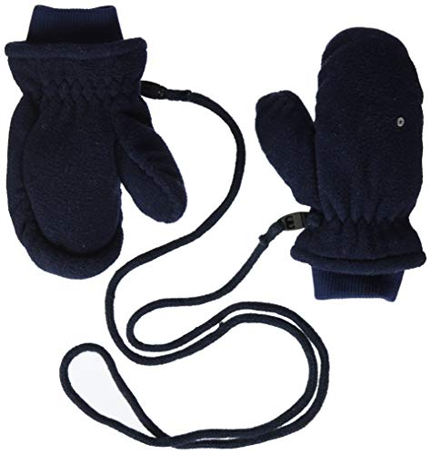 Barts Fleece Mitts Muffole Pile Bimbo Nero