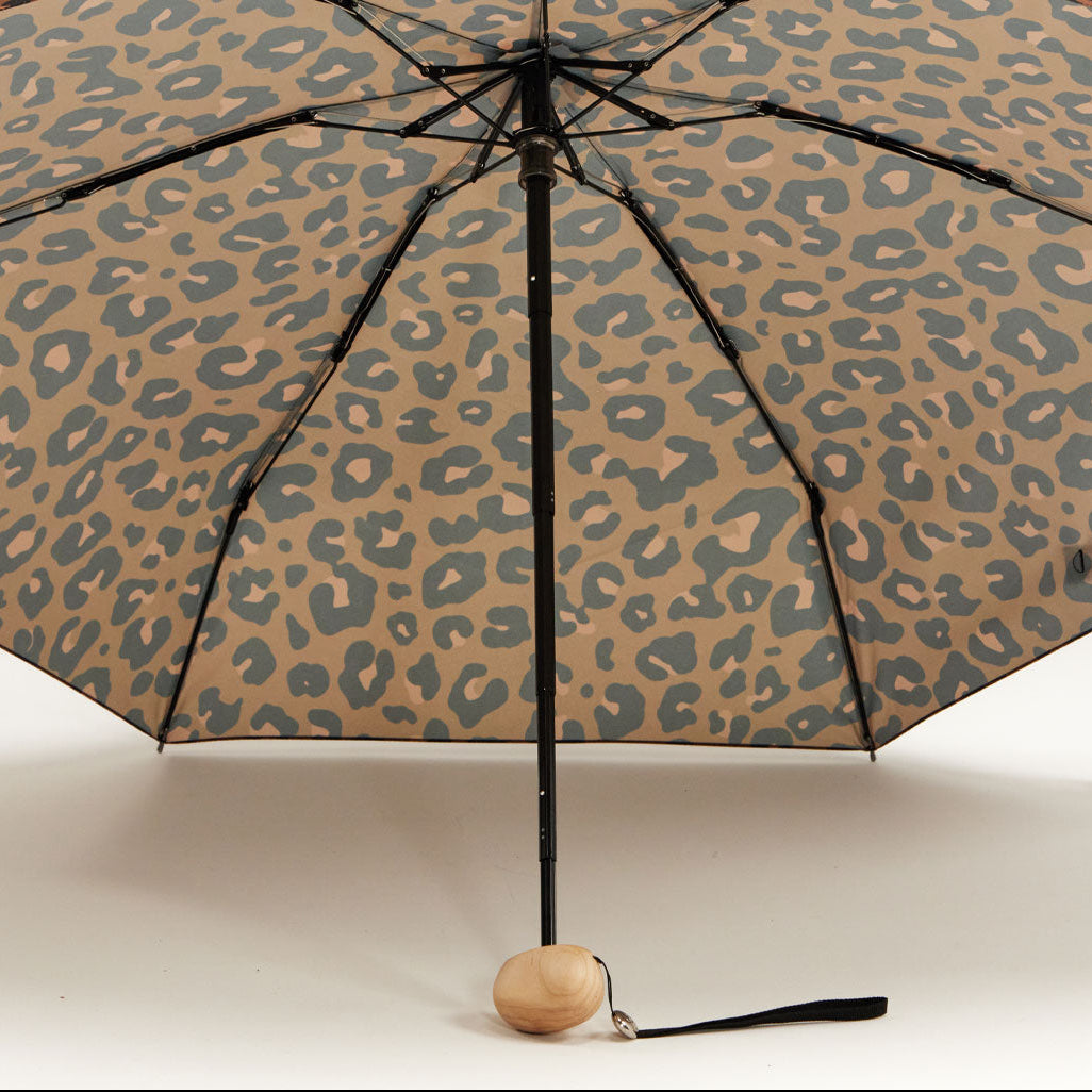 Original Duckhead Mini ombrello leopardato compatto