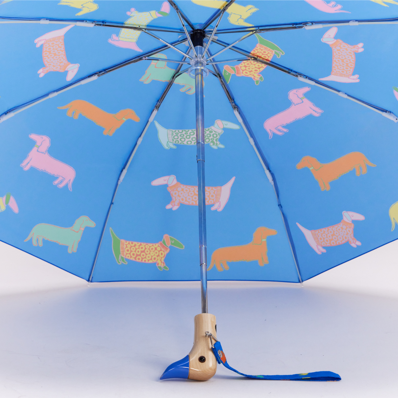 Original Duckhead Dogs in Blue ombrello compatto bassotti