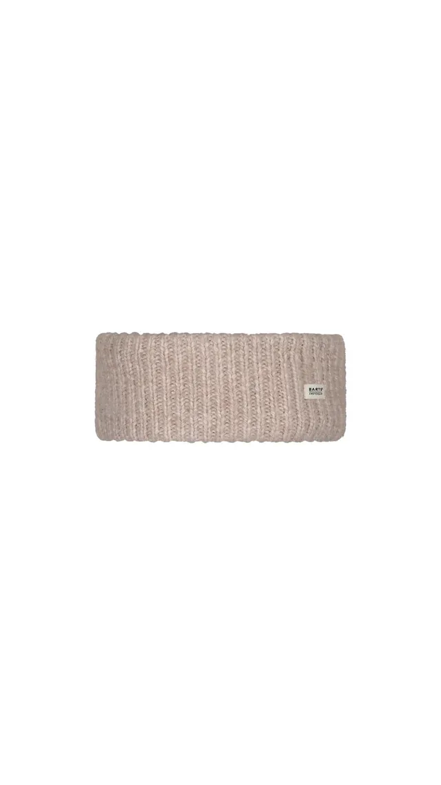 Barts Zias Fascia Capelli Beige Taglia Unica in Pile